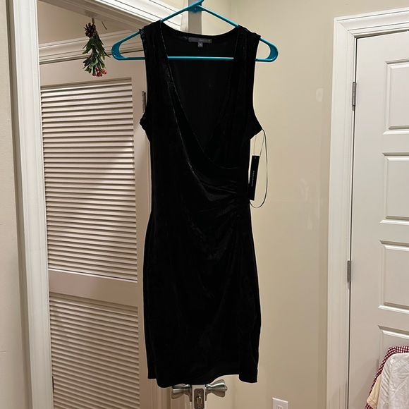 NWT Marty M Black Velvet Dress! - Picture 3 of 5